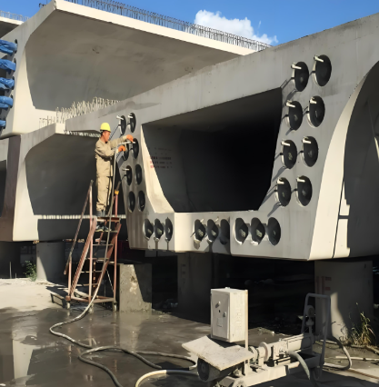 吊罗山乡压浆料施工流程及注意事项